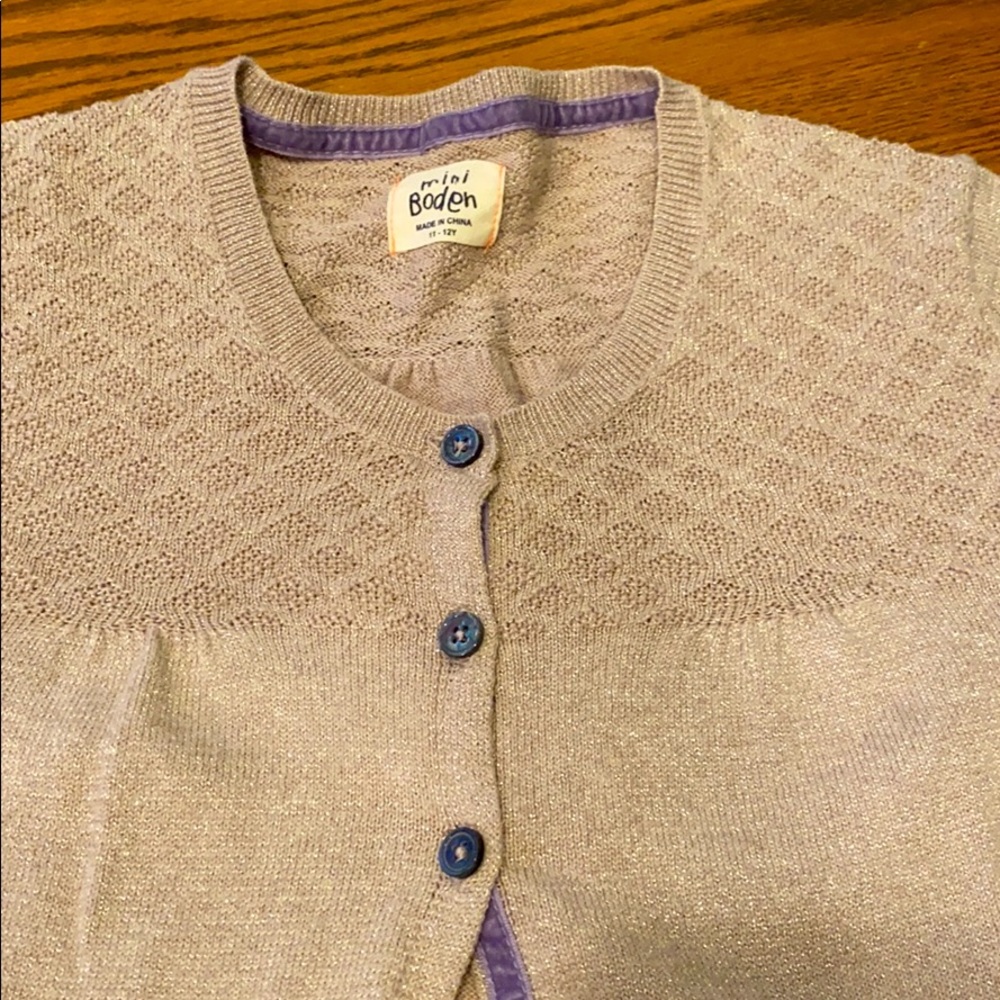 NWOT Mini Boden sweater